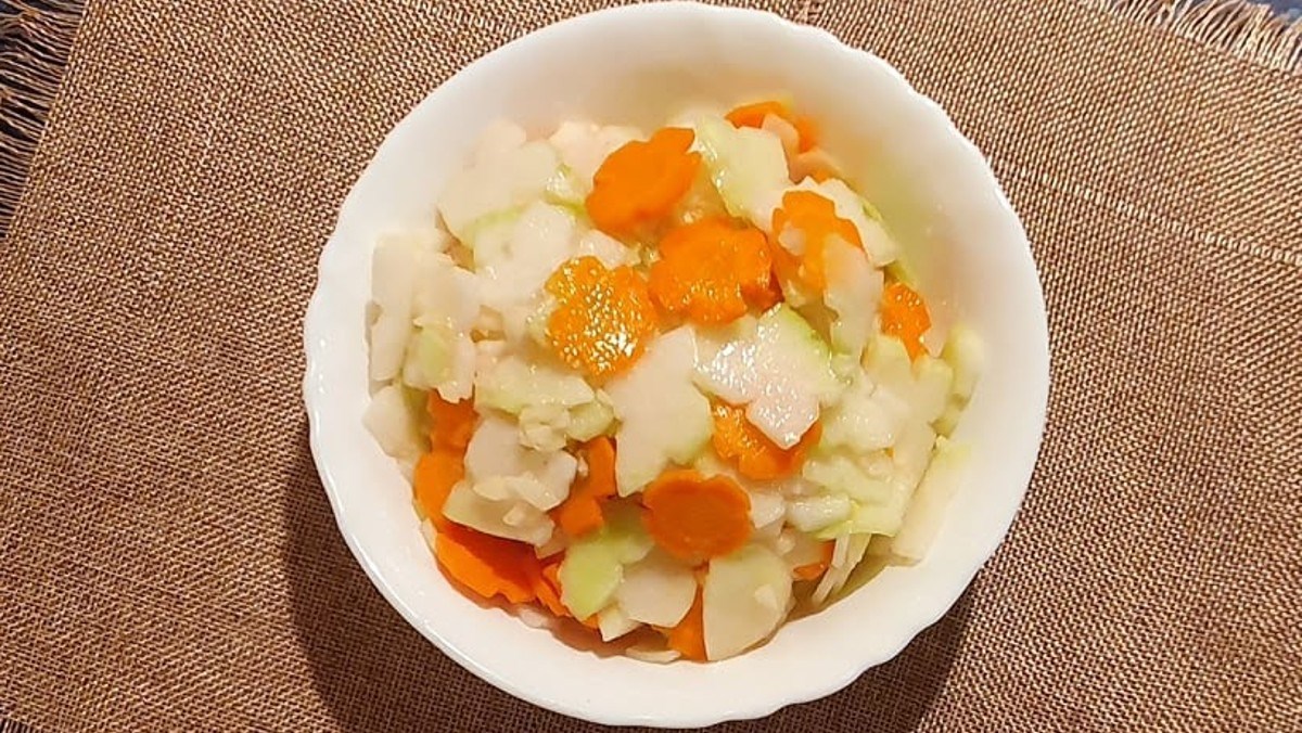 Dưa góp su hào