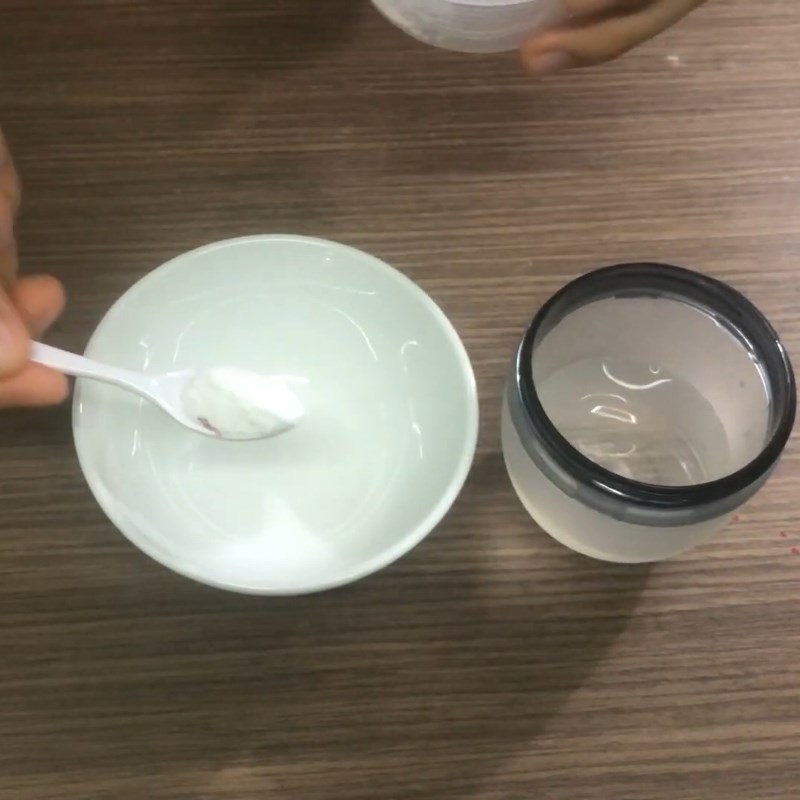 Bước 4 Đun gelatin Pudding bơ sữa cho bé ăn dặm