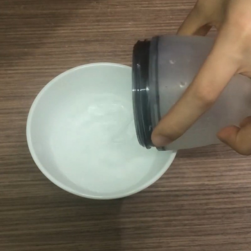 Bước 4 Đun gelatin Pudding bơ sữa cho bé ăn dặm