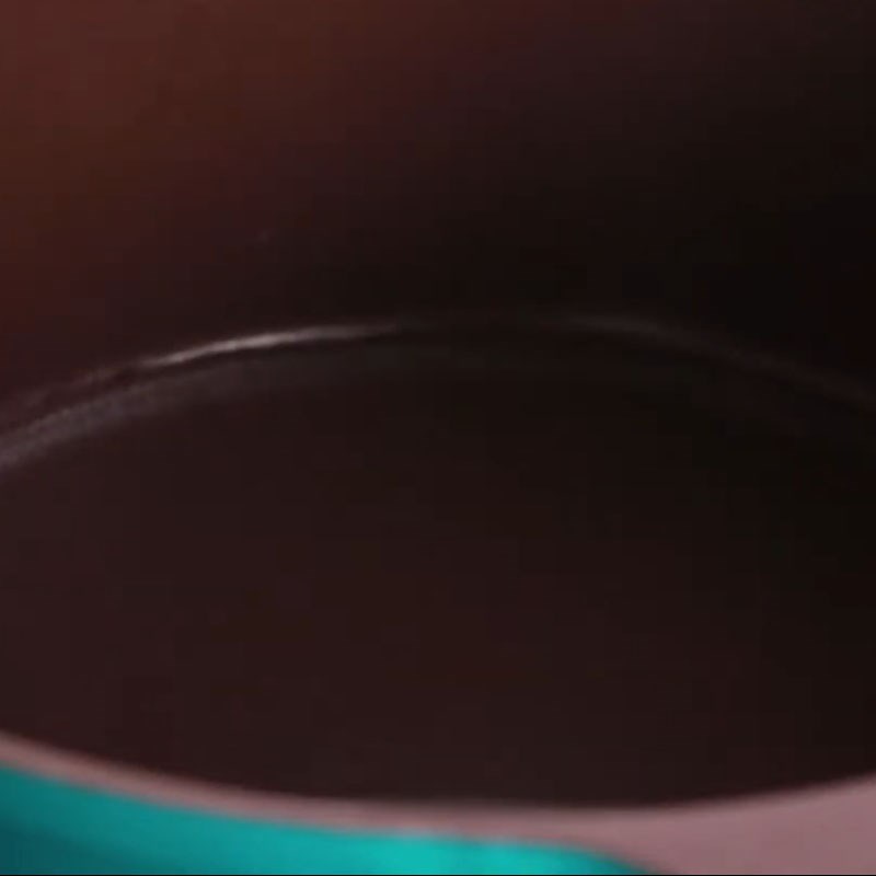 Bước 1 Đun nước đường Kẹo marshmallow hương cam