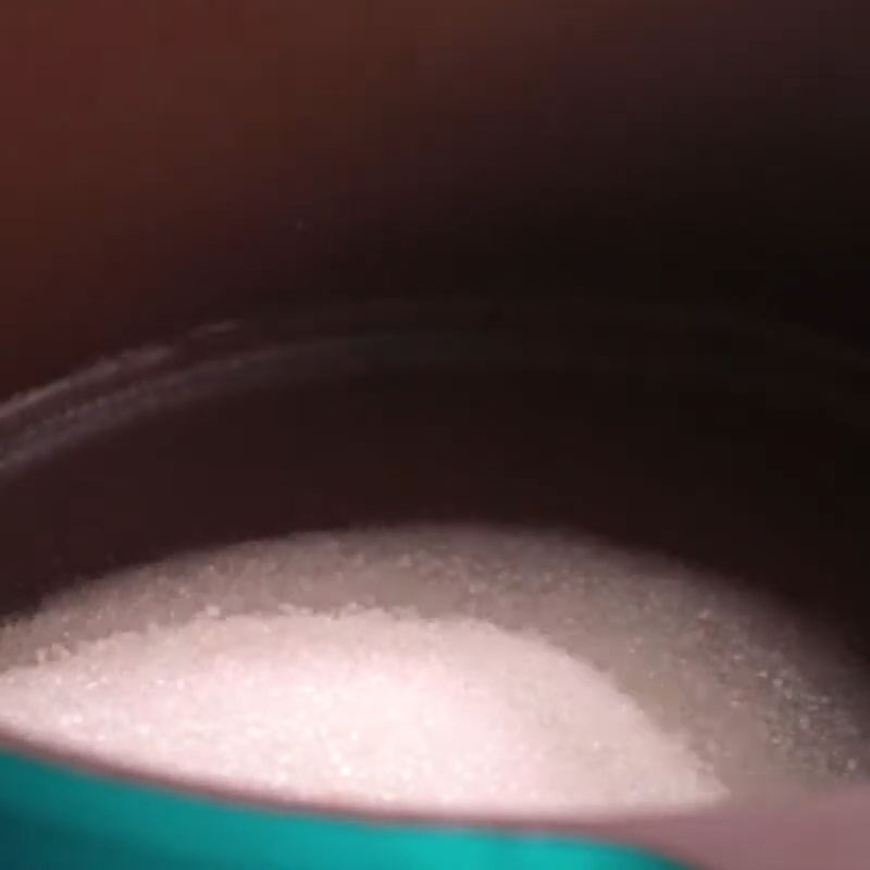 Bước 1 Đun nước đường Kẹo marshmallow hương cam