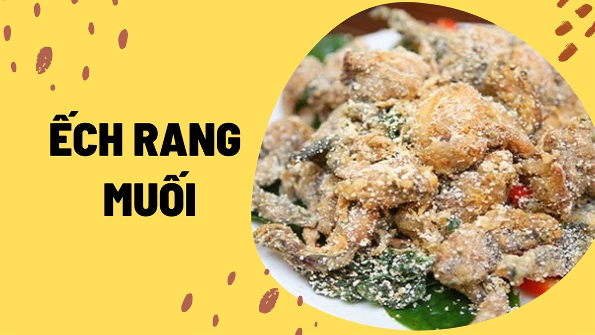 Ếch rang muối (Công thức được chia sẻ từ Tiktok Cách Nấu Ngon cùng Cách Nấu Ngon)