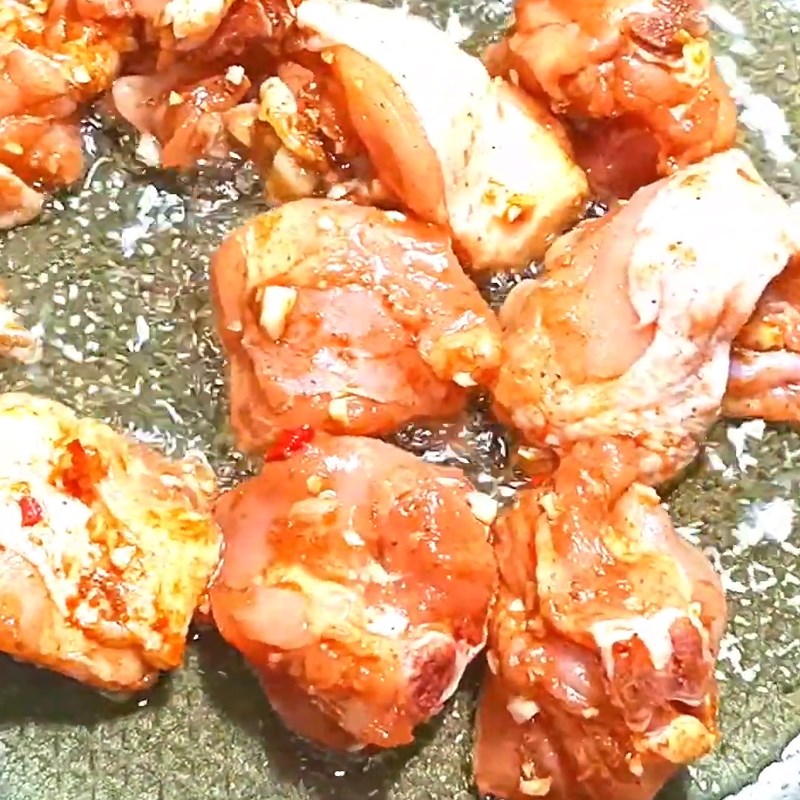 Bước 3 Chiên gà Gà chiên ngũ vị hương