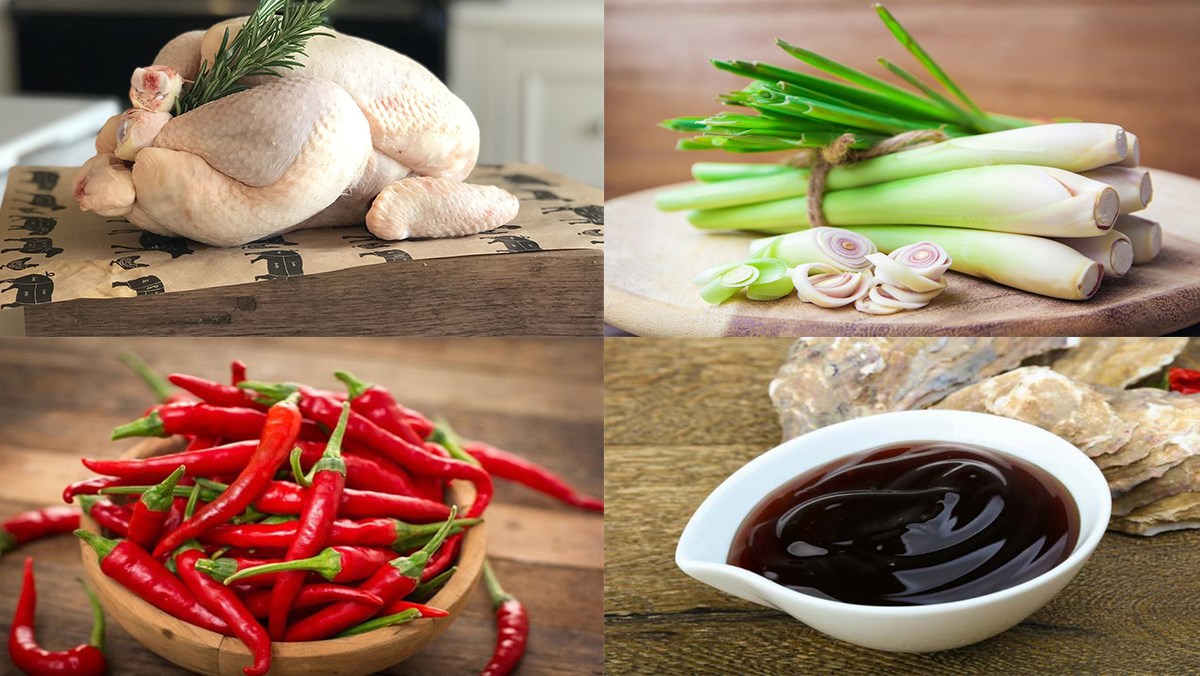 Nguyên liệu món ăn cách làm gà sốt cay