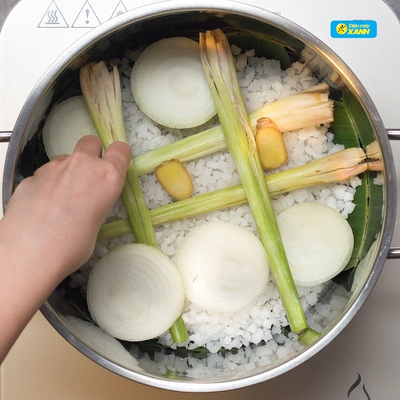 Bước 3 Ủ gà Gà ủ muối