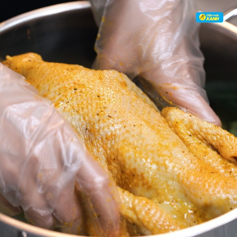 Bước 3 Ủ gà Gà ủ muối