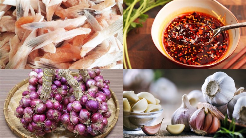 Nguyên liệu món ăn 2 cách làm vây cá hồi nướng giấy bạc và vây cá hồi nướng mắm tỏi