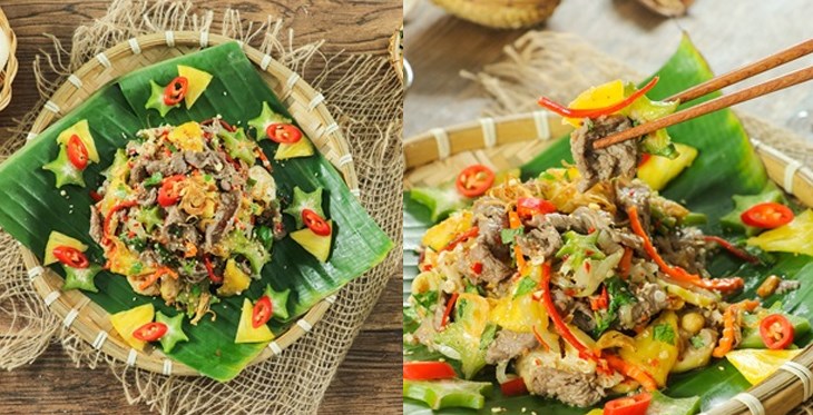 Gỏi bò bóp thấu