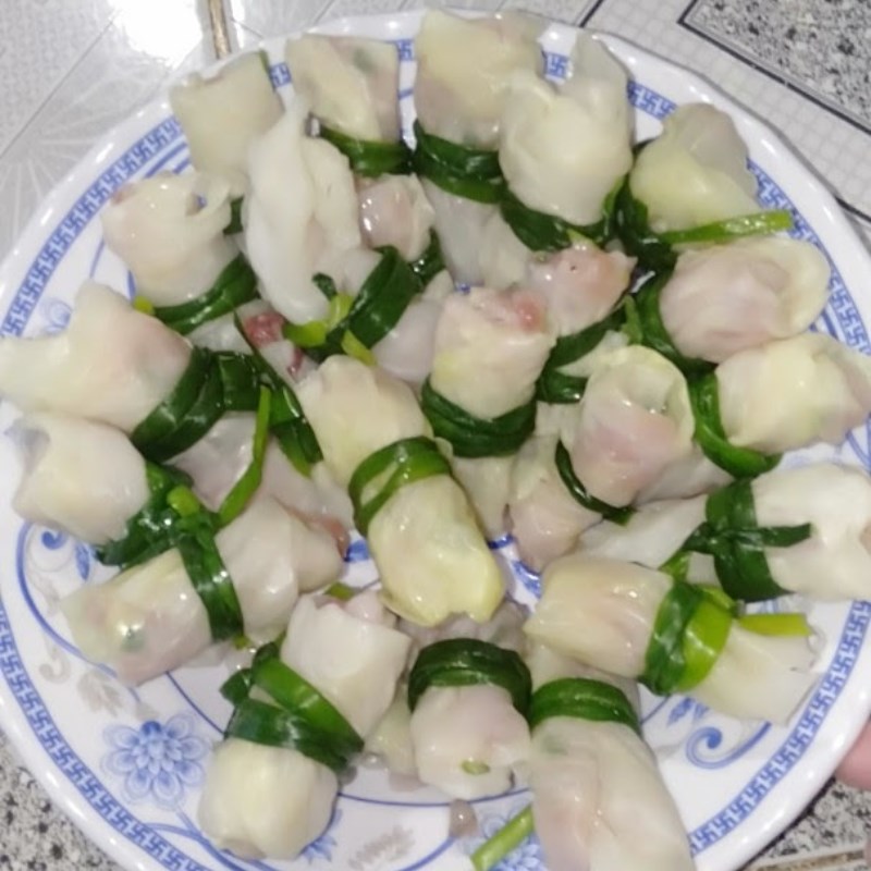 Bước 3 Gói cải thảo cuộn thịt Canh bắp cải cuốn thịt bằm
