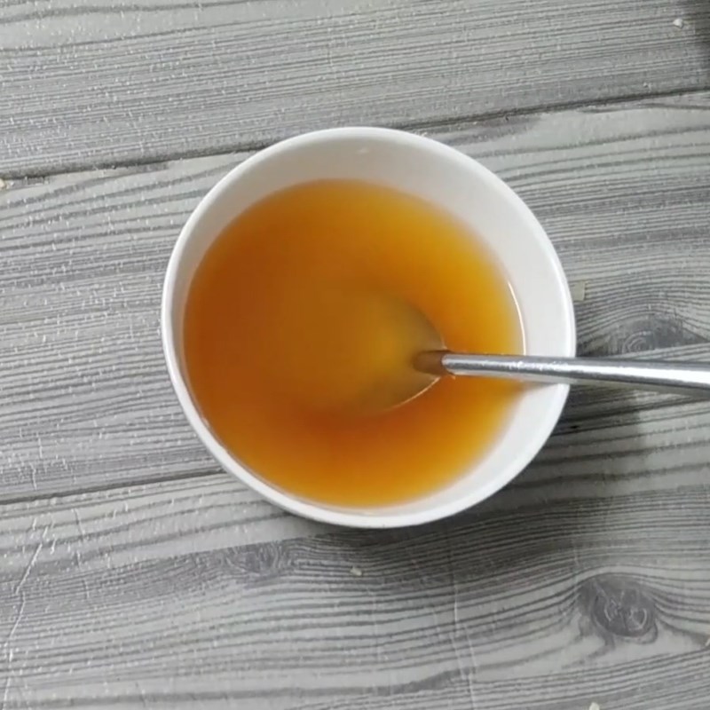 Bước 3 Làm sốt trộn Gỏi rau càng cua tai heo