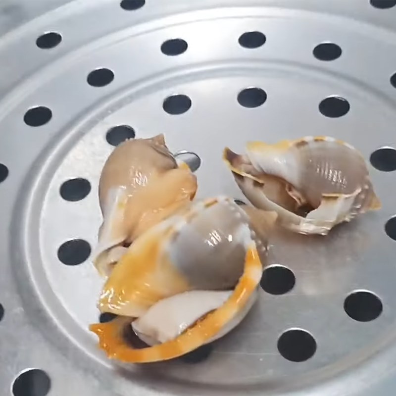 Bước 3 Hấp ốc Ốc tỏi nướng nước mắm