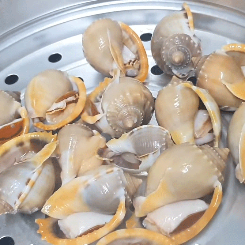 Bước 3 Hấp ốc Ốc tỏi nướng nước mắm