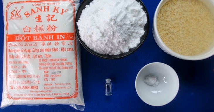 2 cách làm bánh in đơn giản tại nhà ngon như ngoài hàng 29 Nguyên liệu món ăn bánh in bột nếp và bánh in đậu xanh