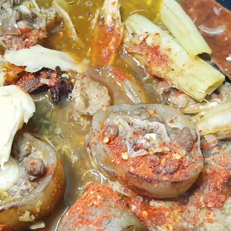 Bước 5 Hầm đuôi bò Đuôi bò hầm sả