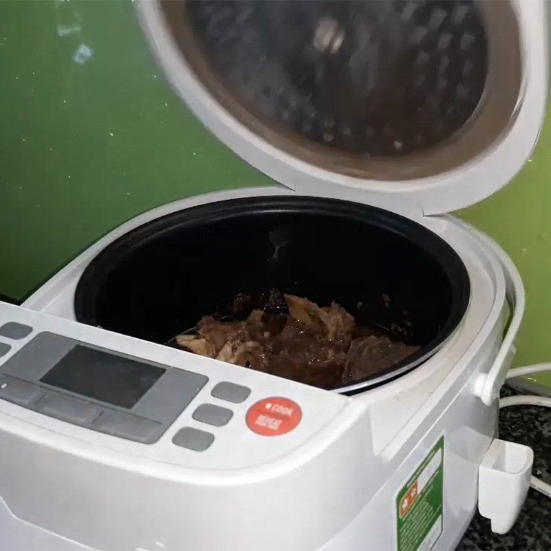 Bước 3 Hầm sườn bò Sườn hầm nước tương
