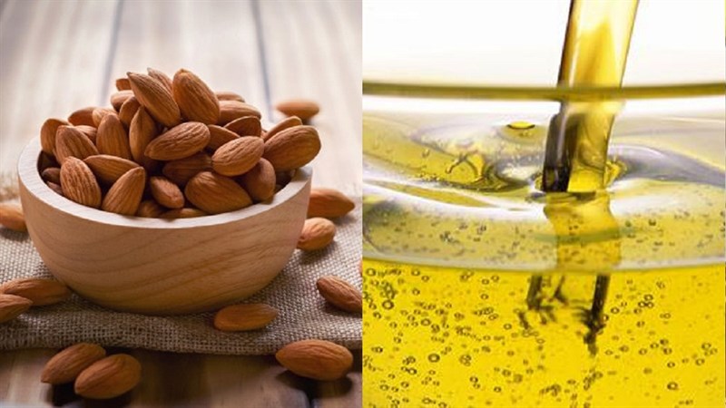Nguyên liệu món ăn hạnh nhân rang muối