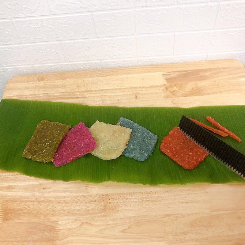 Bước 2 Hấp bánh Bánh tằm khoai mì (Công thức được chia sẻ từ người dùng)