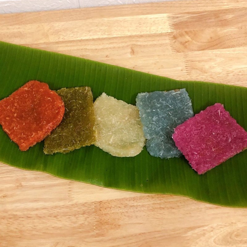 Bước 2 Hấp bánh Bánh tằm khoai mì (Công thức được chia sẻ từ người dùng)
