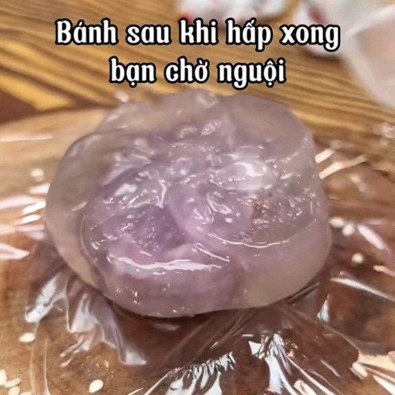 Bước 5 Hấp bánh Bánh xu xê nhân khoai