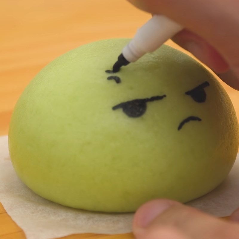 Bước 6 Hấp bánh Bánh bao nhân bơ