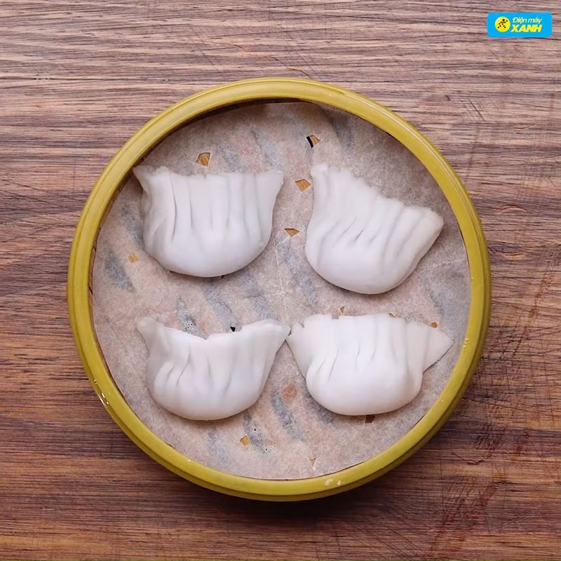 Bước 5 Hấp bánh Há cảo hấp nhân tôm thịt