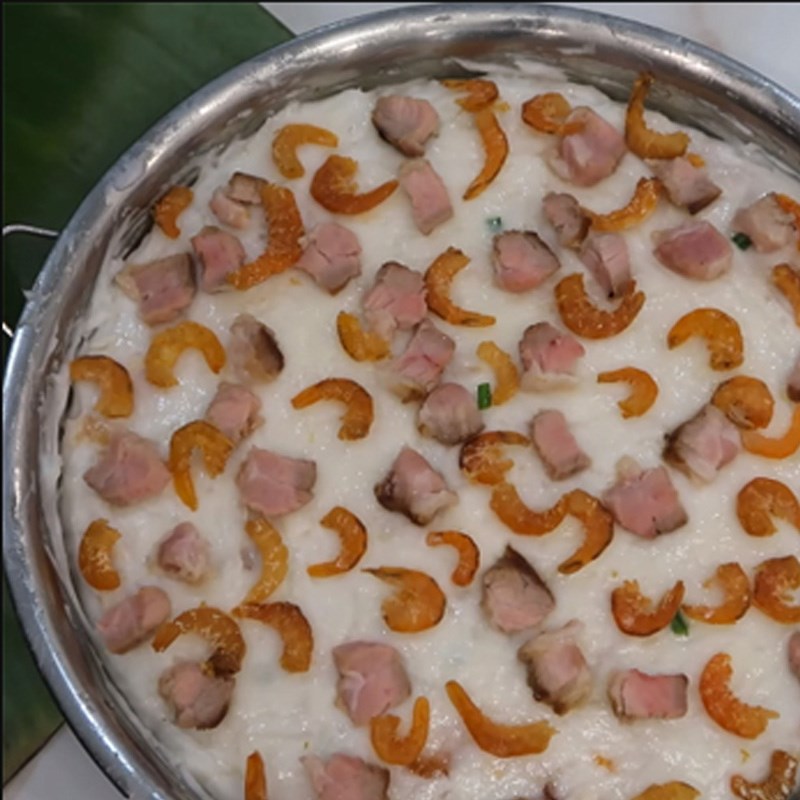 Bước 6 Hấp bánh Bánh củ cải hấp
