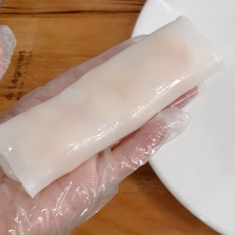 Bước 4 Hấp bánh và cuốn tôm Bánh cuốn tôm dimsum
