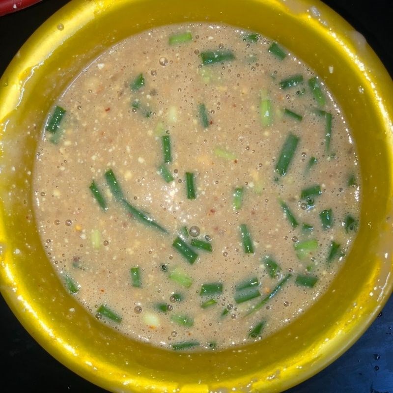 Bước 3 Hấp chả riêu ghẹ Bún riêu ghẹ