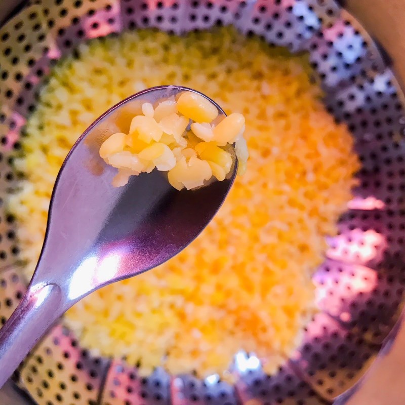 Bước 3 Hấp đậu xanh Chè bưởi (công thức được chia sẻ từ người dùng)
