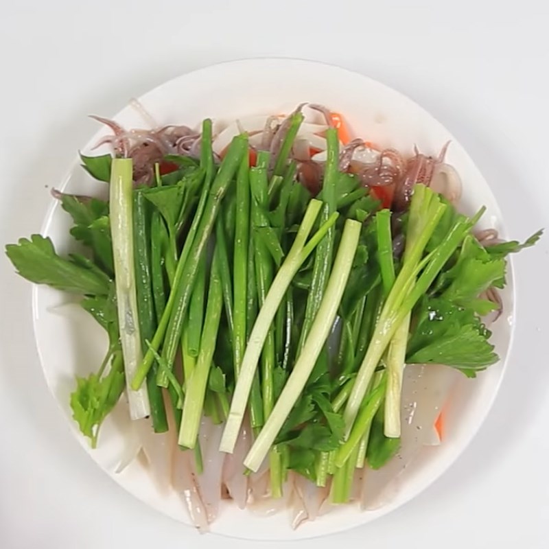 Bước 3 Hấp mực Mực trứng hấp gừng