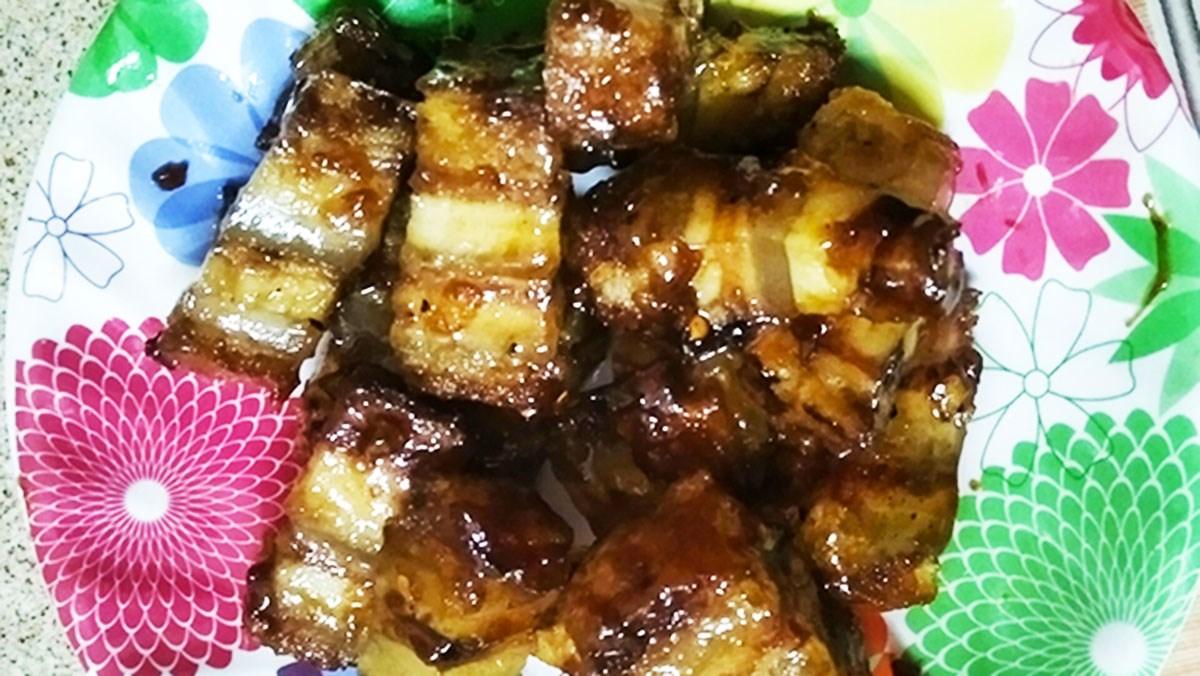 Heo quay chay (công thức được chia sẻ từ người dùng)