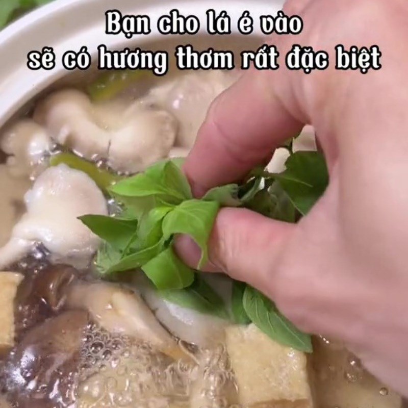 Bước 4 Hoàn thành Lầu nấm lá é