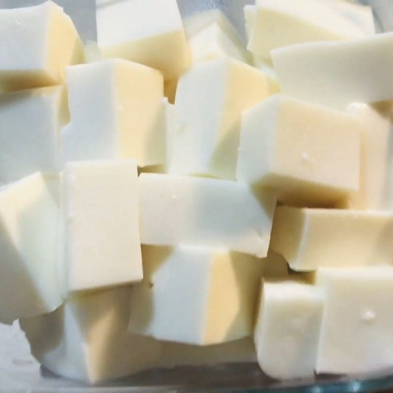 Bước 4 Hoàn thành Sữa chua dẻo bằng gelatin lá