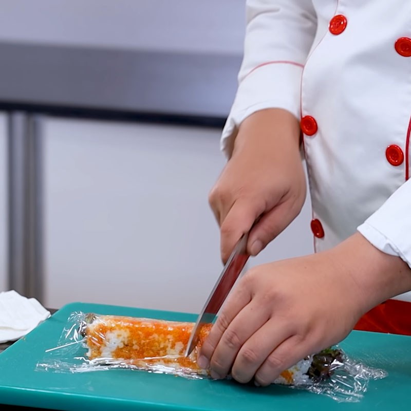Bước 4 Hoàn thành Maki sushi