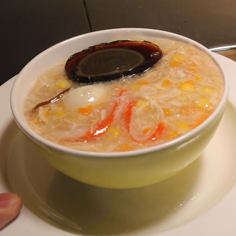 Bước 5 Hoàn thành Súp cua gà xé