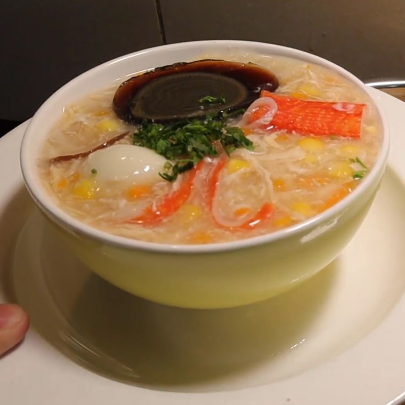 Bước 5 Hoàn thành Súp cua gà xé