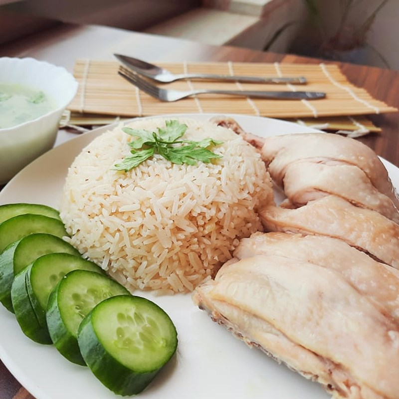 Bước 5 Hoàn thành Cơm gà Thái Lan - Khao Man Gai