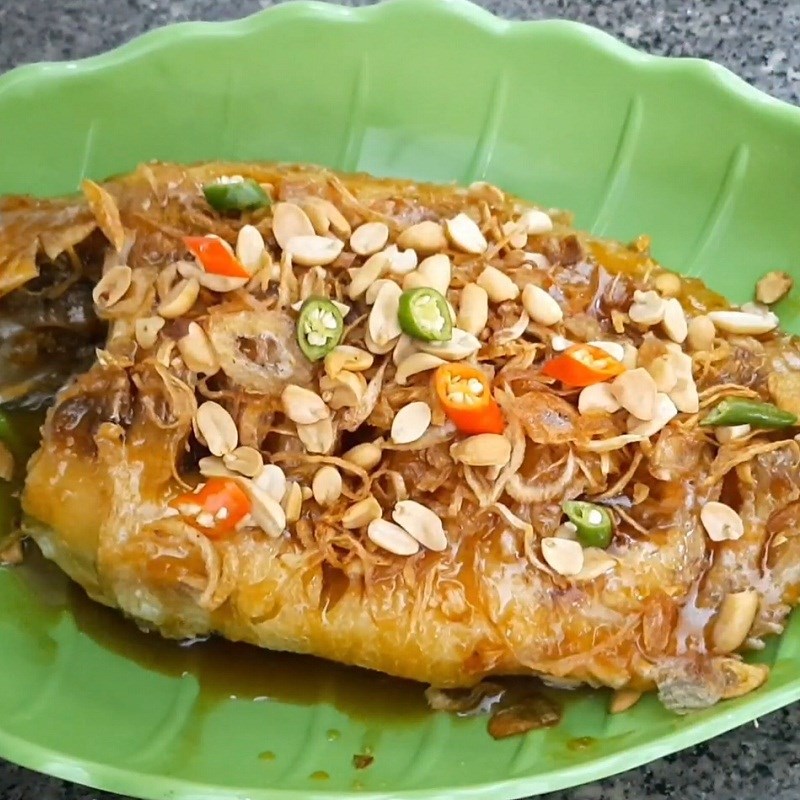 Bước 4 Hoàn thành Cá diêu hồng sốt me