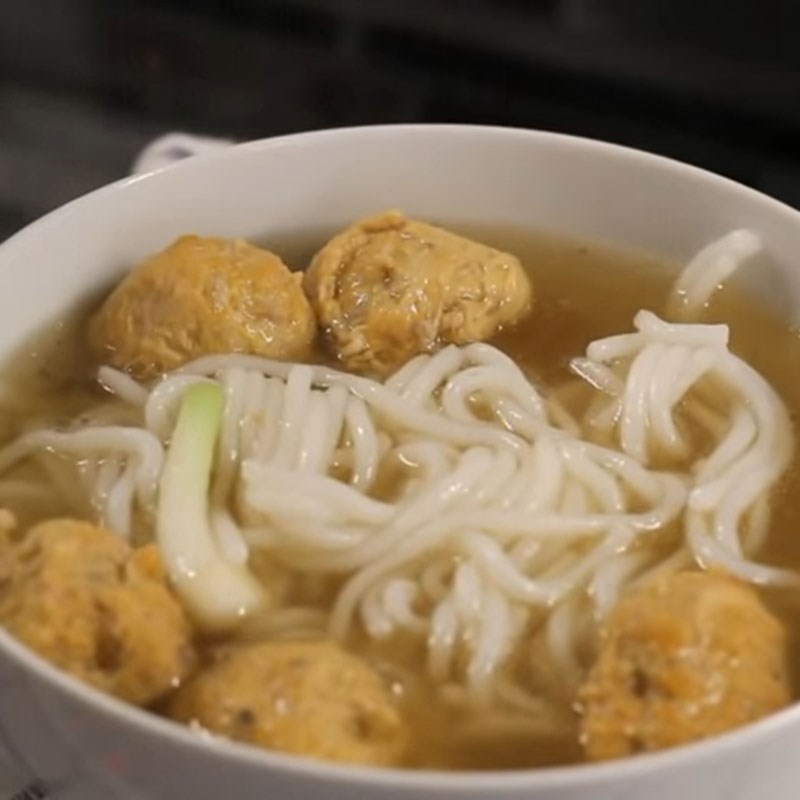 Bước 6 Hoàn thành Bún chả cua Huế
