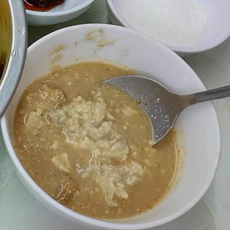 Bước 5 Làm nước chấm Đuôi bò hầm sả với đu đủ