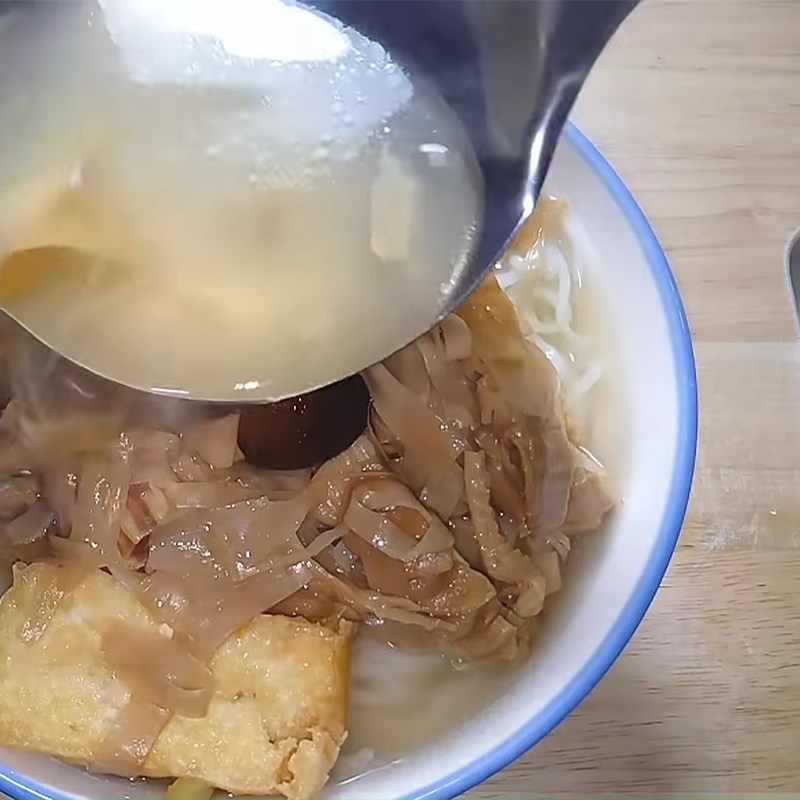 Bước 5 Hoàn thành Bún măng chay