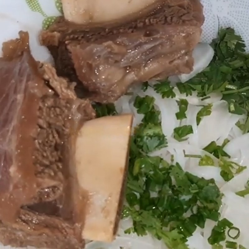 Bước 4 Hoàn thành Phở sườn bò