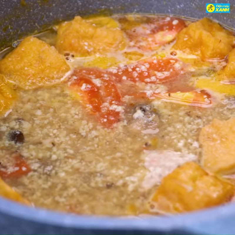Bước 5 Hoàn thành Bún riêu chay