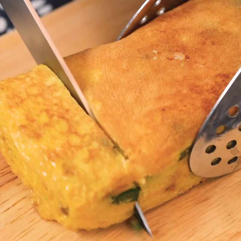 Bước 4 Hoàn thành Trứng cuộn Hàn Quốc đơn giản