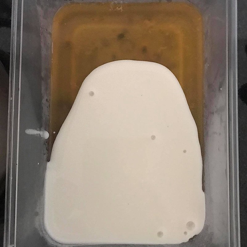 Bước 3 Hoàn thành panna cotta sữa chua thạch chanh dây