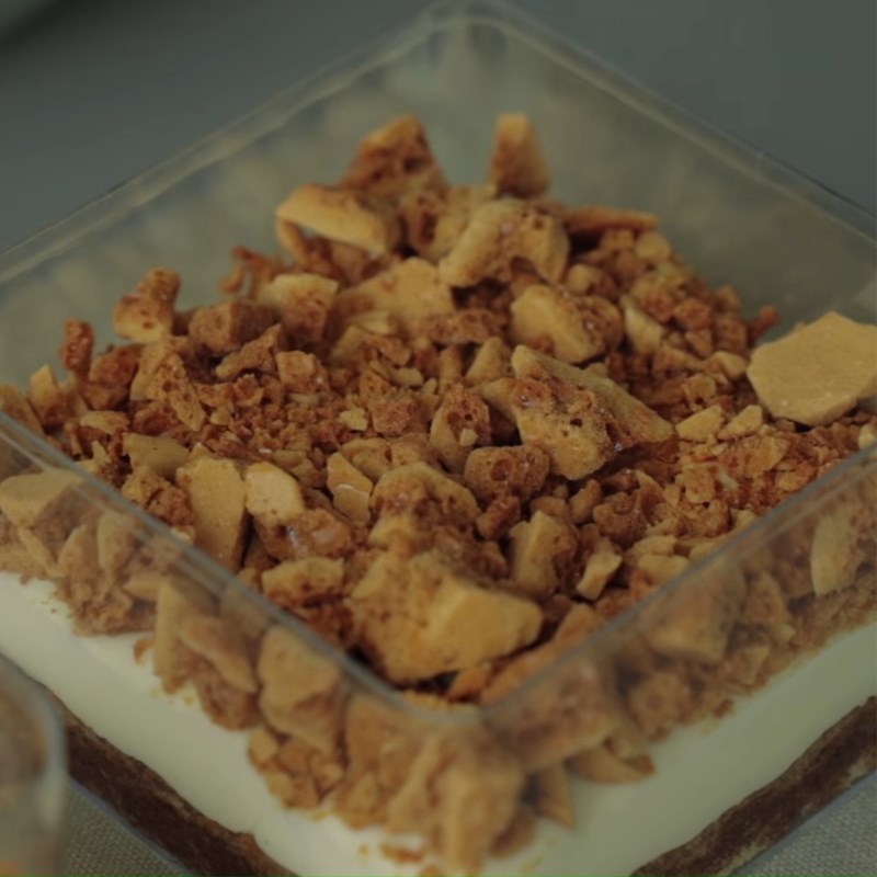 Bước 7 Hoàn thành Tiramisu kẹo đường dalgona