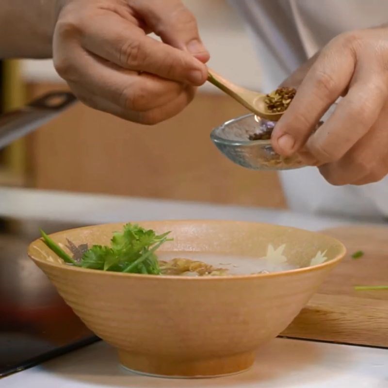 Bước 4 Hoàn thành Cháo ngao chuẩn xứ Nghệ