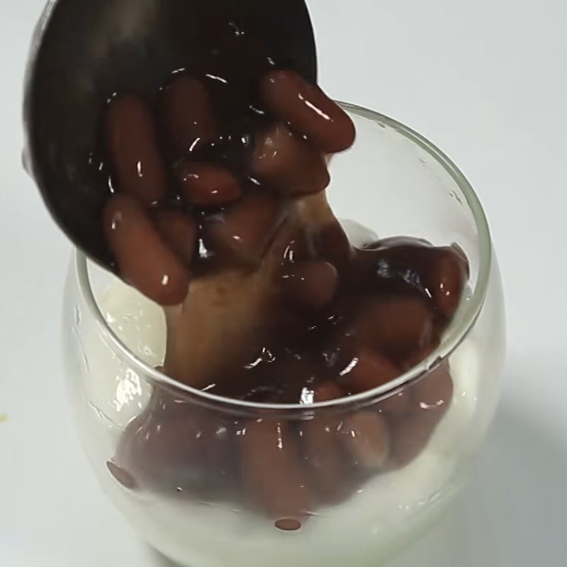 Bước 3 Hoàn thành Sữa chua đậu đỏ
