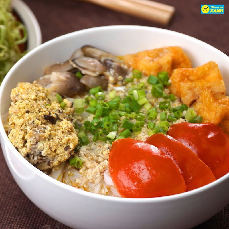 Bước 5 Hoàn thành Bún riêu chay