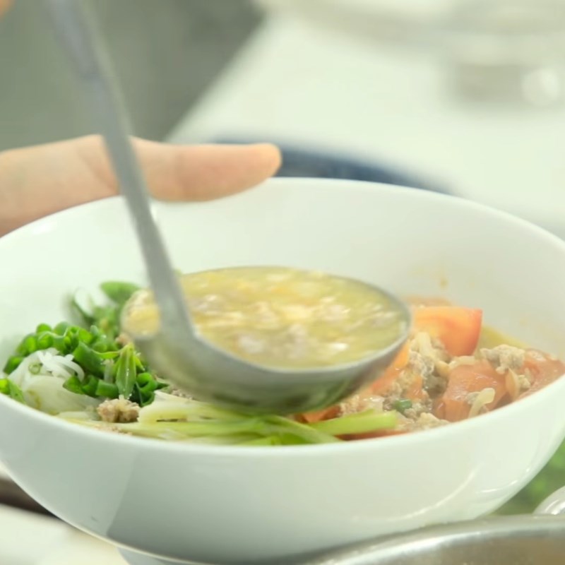 Bước 9 Hoàn thành Canh cua tôm chua